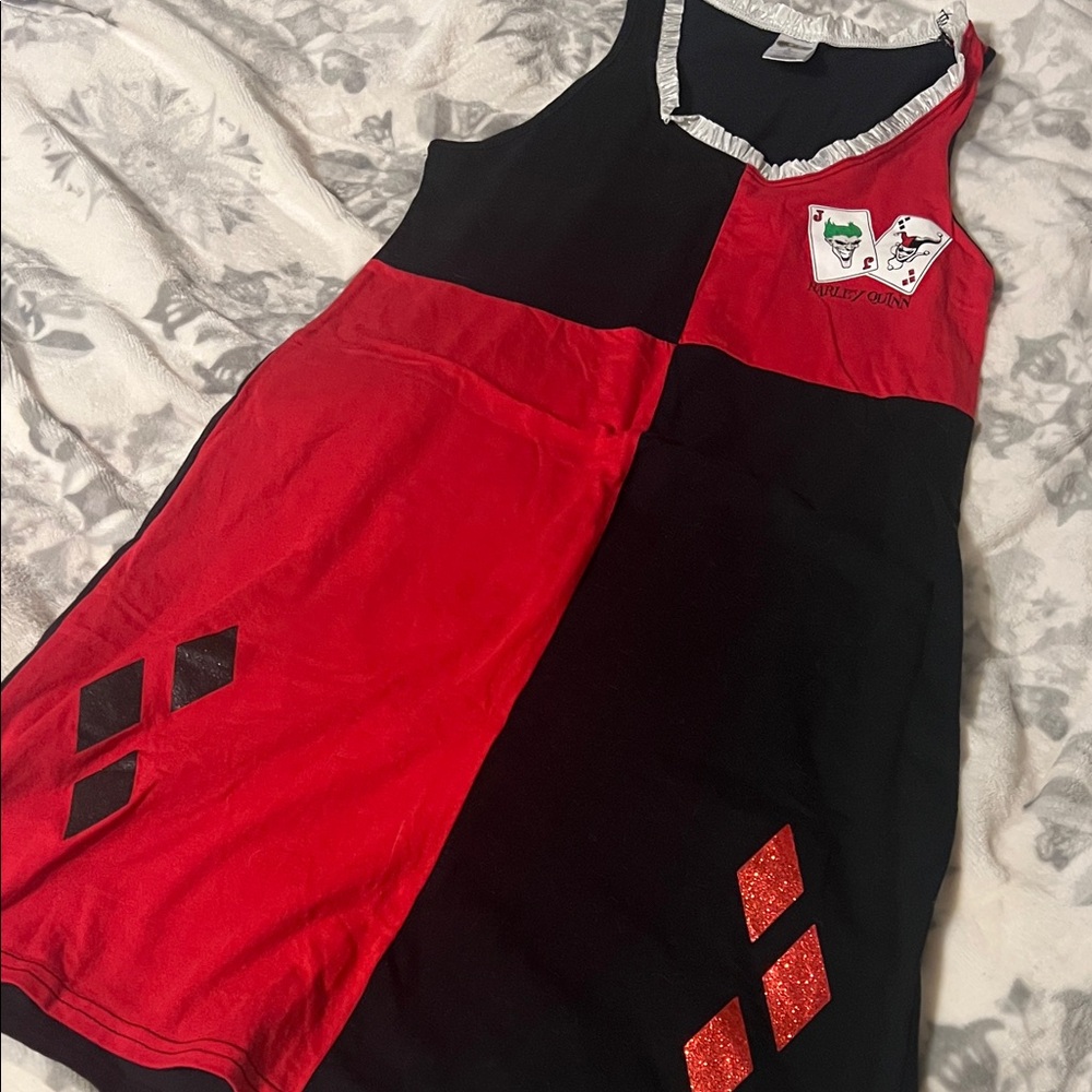 NWOT Harley Quinn Sleep Dress